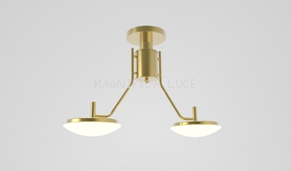 China 2018 high quality chrome Indoor decorative led modern iron pendant lamp supplier