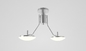 2018 high quality chrome Indoor decorative led modern iron pendant lamp supplier