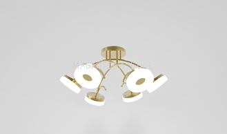 China 2018 LED modern hang lamp  black color,golden color , chrome color , white color supplier