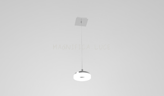 China 2018 New stylish simplicity LED Pendant hanging light circular acrylic lamp supplier