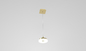 2018 New stylish simplicity LED Pendant hanging light circular acrylic lamp supplier
