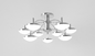 2018 modern decorative black and white color vintage LED  pendant lamp for home supplier